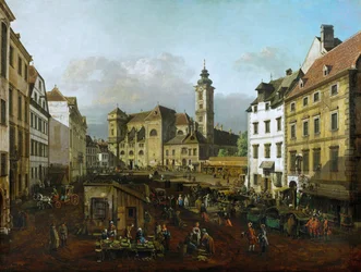 Freyung à Vienne : vue depuis le sud-est